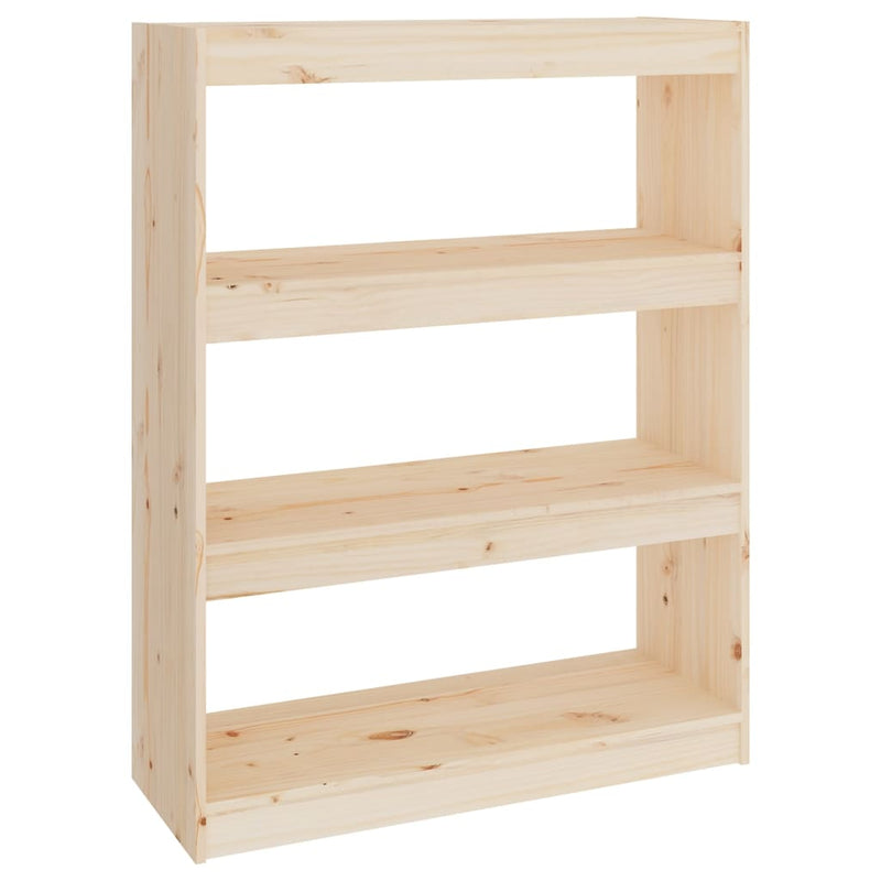 Boekenkast/kamerscherm 80x30x103,5 cm massief grenenhout MeubelReus