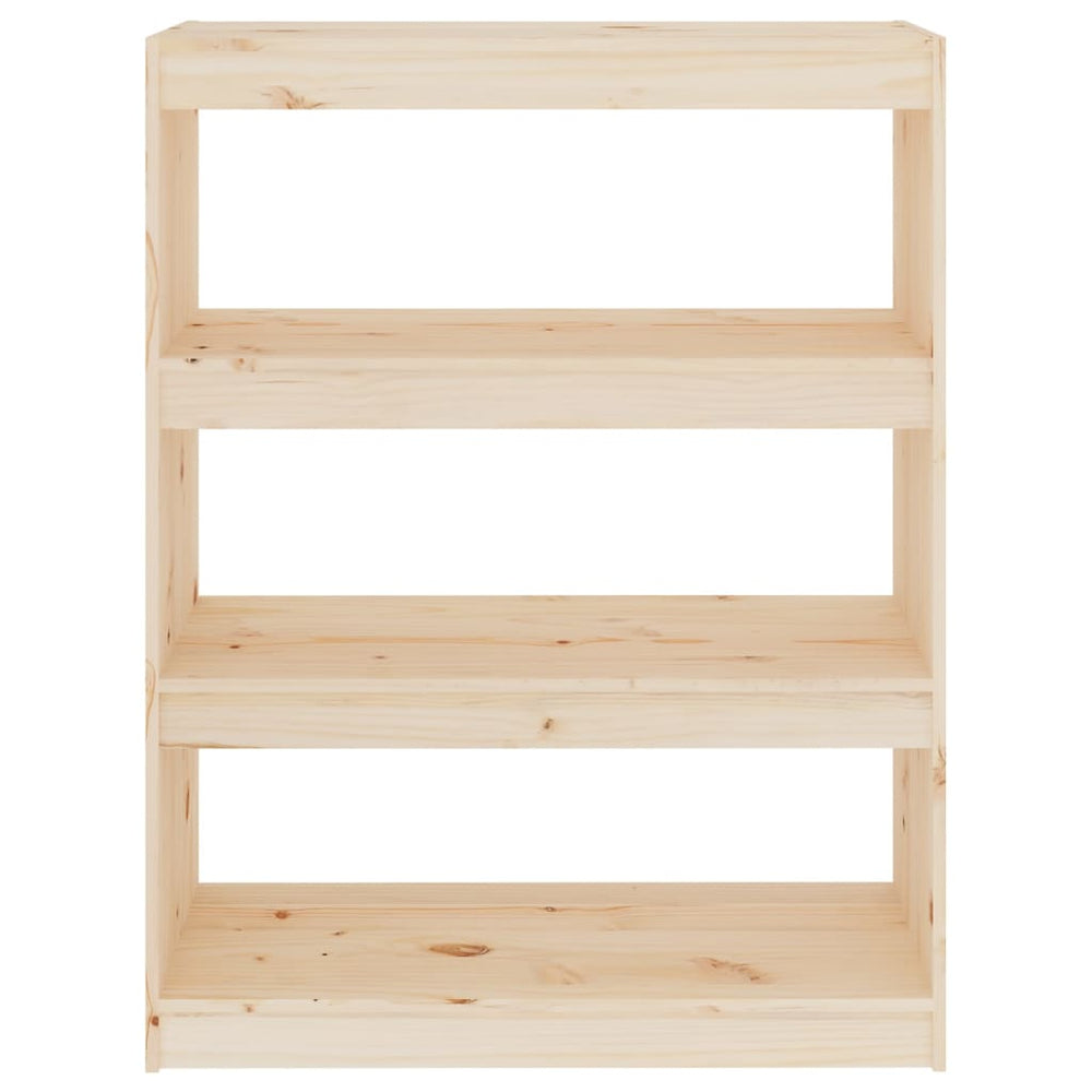 Boekenkast/kamerscherm 80x30x103,5 cm massief grenenhout MeubelReus