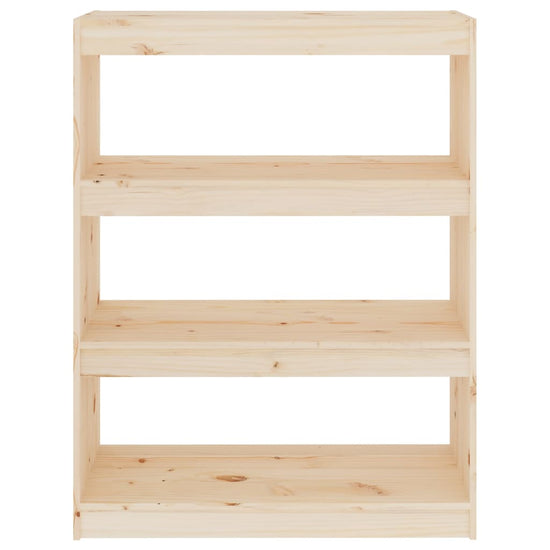 Boekenkast/kamerscherm 80x30x103,5 cm massief grenenhout MeubelReus