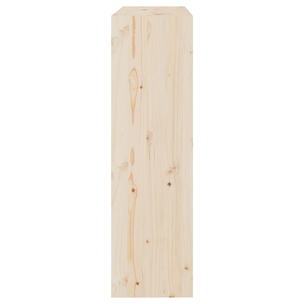 Boekenkast/kamerscherm 80x30x103,5 cm massief grenenhout MeubelReus