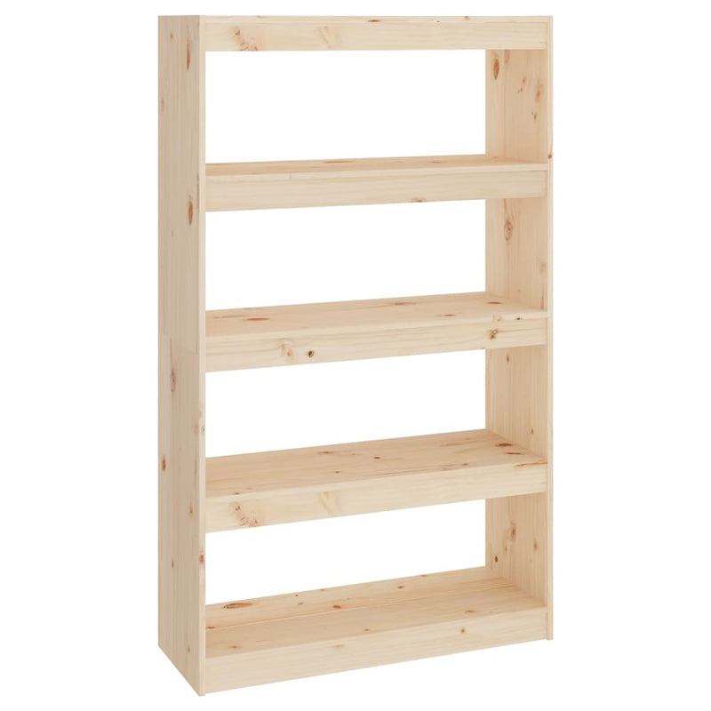 Boekenkast/kamerscherm 80x30x135,5 cm massief grenenhout MeubelReus