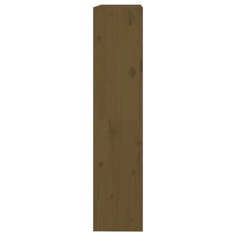 Boekenkast/kamerscherm 80x30x135,5 cm grenenhout honingbruin MeubelReus