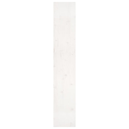 Boekenkast/kamerscherm 80x30x167,4 cm massief grenenhout wit MeubelReus