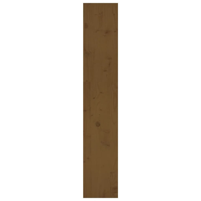 Boekenkast/kamerscherm 80x30x167,4 cm grenenhout honingbruin