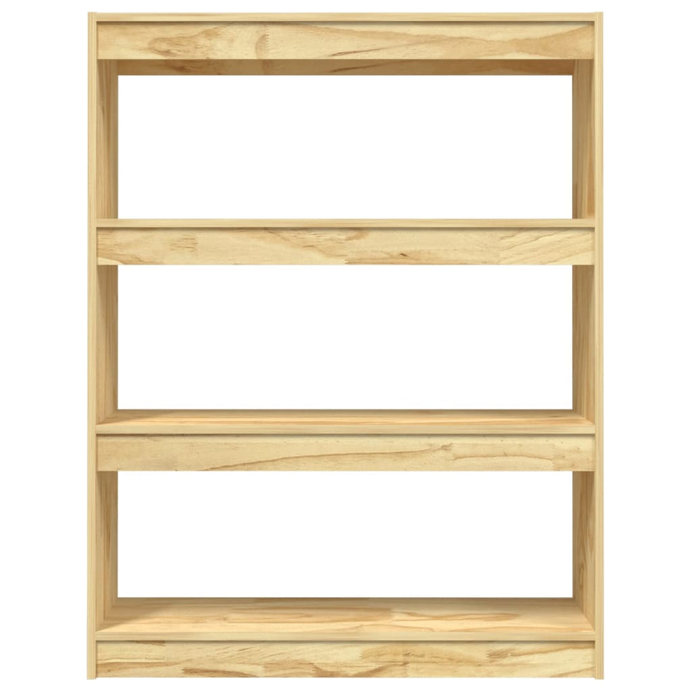 Boekenkast / kamerscherm 100x30x103 cm massief grenenhout MeubelReus