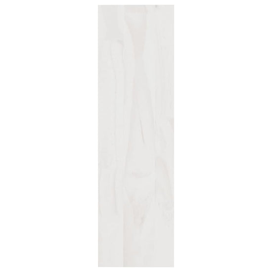 Boekenkast/kamerscherm 100x30x103 cm massief grenenhout wit MeubelReus