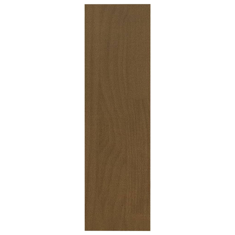 Boekenkast/kamerscherm 100x30x103 cm grenenhout honingbruin MeubelReus