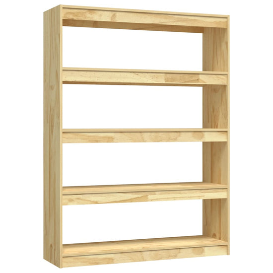 Boekenkast / kamerscherm 100x30x135,5 cm massief grenenhout MeubelReus
