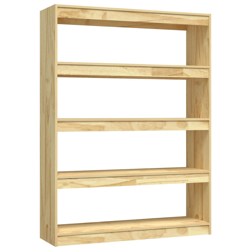 Boekenkast / kamerscherm 100x30x135,5 cm massief grenenhout MeubelReus