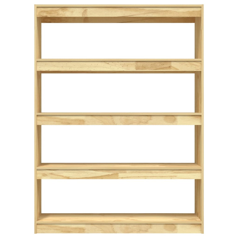 Boekenkast / kamerscherm 100x30x135,5 cm massief grenenhout MeubelReus
