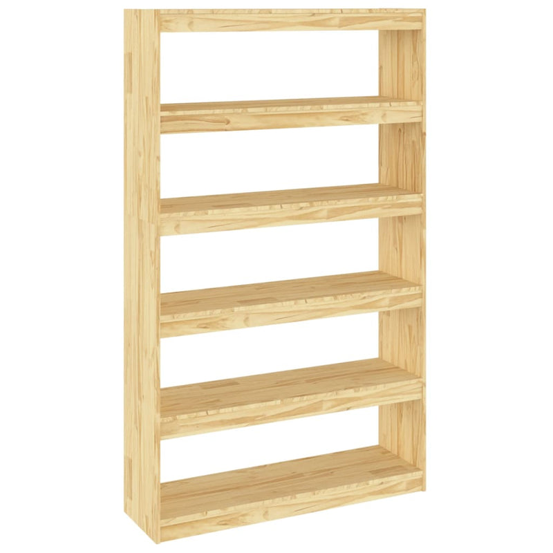 Boekenkast / kamerscherm 100x30x167,5 cm massief grenenhout MeubelReus