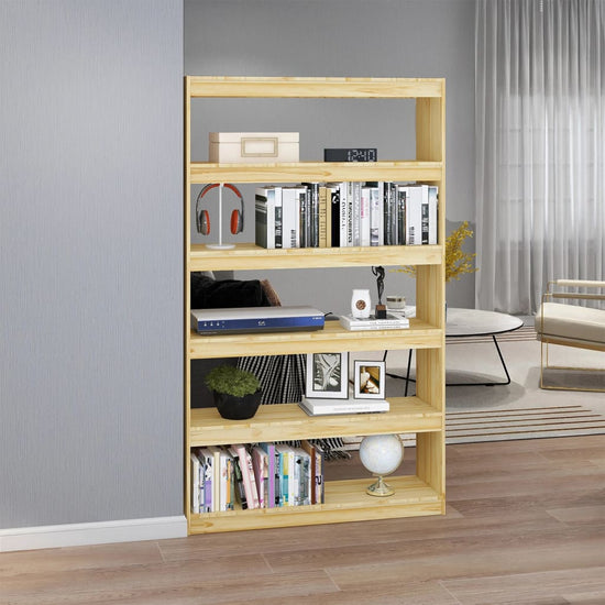 Boekenkast / kamerscherm 100x30x167,5 cm massief grenenhout MeubelReus