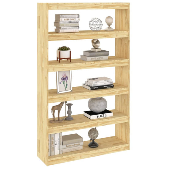 Boekenkast / kamerscherm 100x30x167,5 cm massief grenenhout MeubelReus