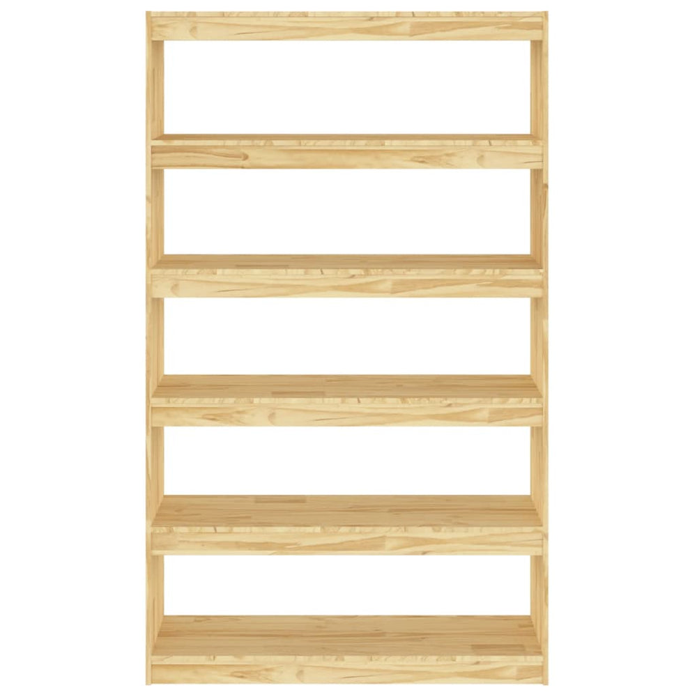 Boekenkast / kamerscherm 100x30x167,5 cm massief grenenhout MeubelReus