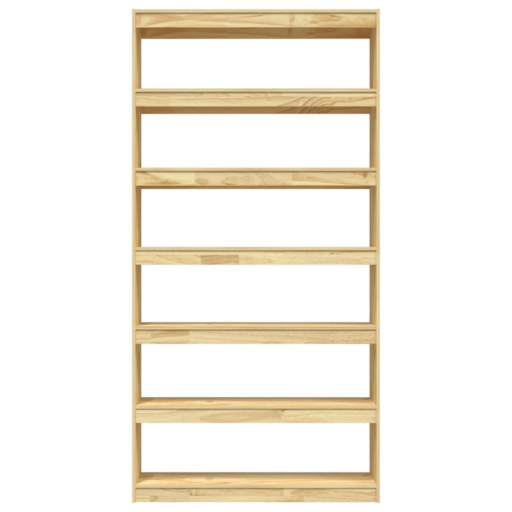 Boekenkast / kamerscherm 100x30x200 cm massief grenenhout MeubelReus