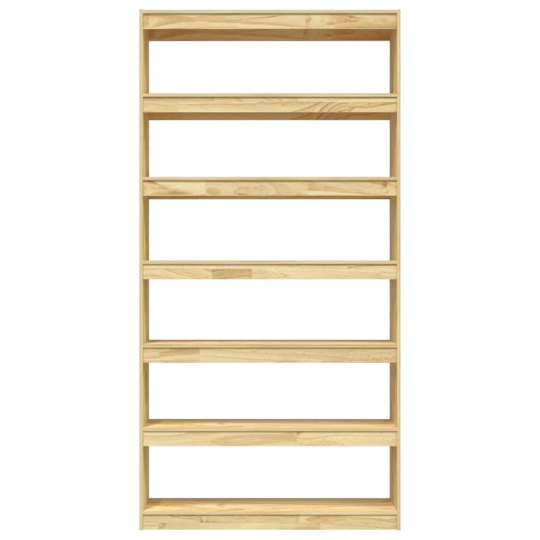 Boekenkast / kamerscherm 100x30x200 cm massief grenenhout MeubelReus