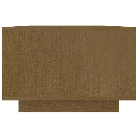 Salontafel 110x50x33,5 cm massief grenenhout honingbruin MeubelReus