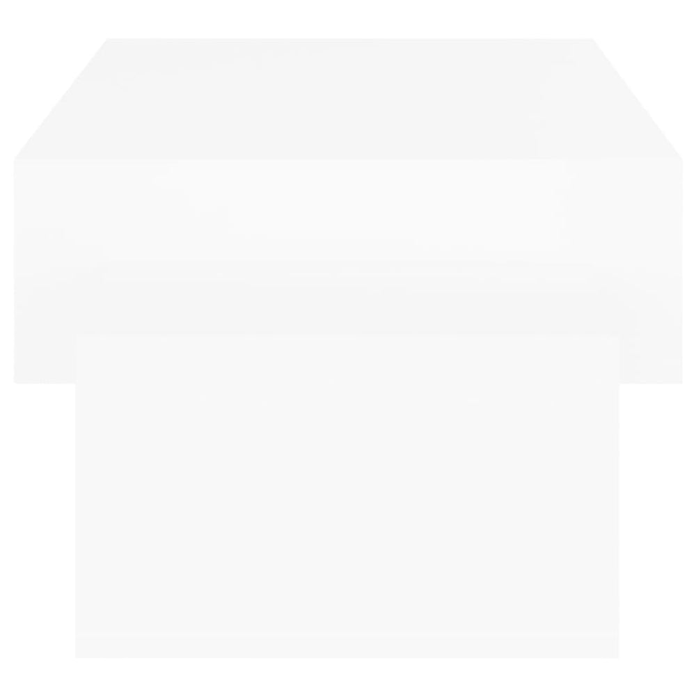 Salontafel 105x55x32 cm bewerkt hout wit MeubelReus