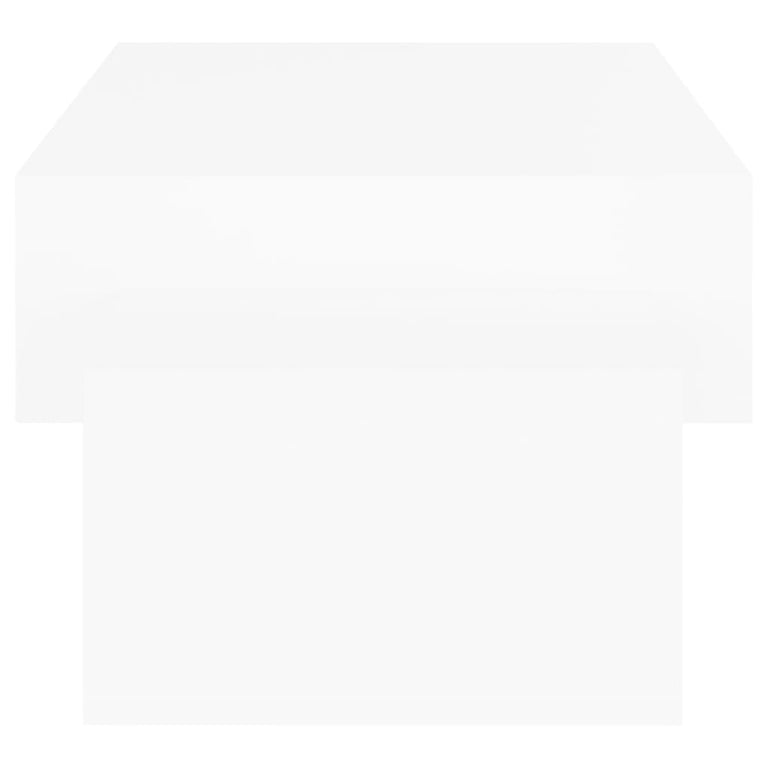 Salontafel 105x55x32 cm bewerkt hout wit MeubelReus