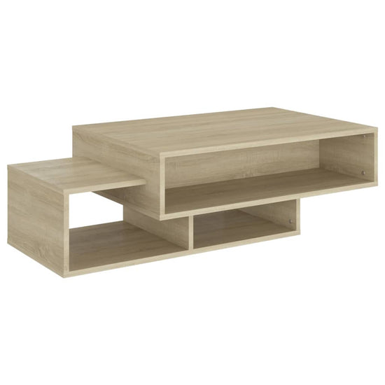 Salontafel 105x55x32 cm spaanplaat sonoma eikenkleurig MeubelReus