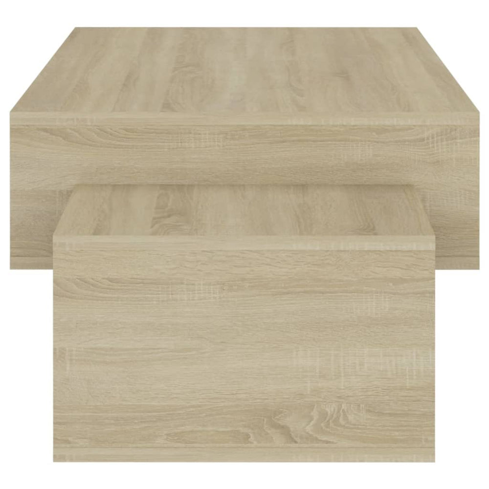 Salontafel 105x55x32 cm spaanplaat sonoma eikenkleurig MeubelReus