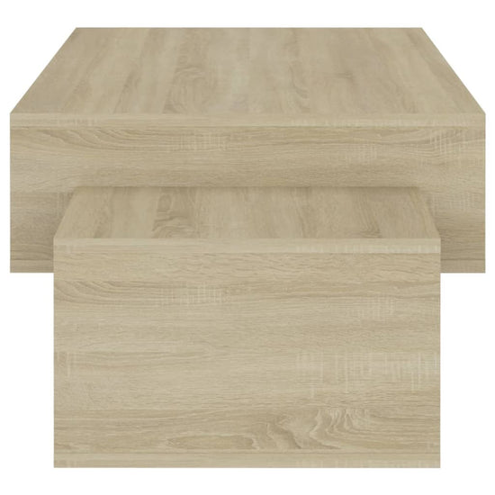 Salontafel 105x55x32 cm spaanplaat sonoma eikenkleurig MeubelReus
