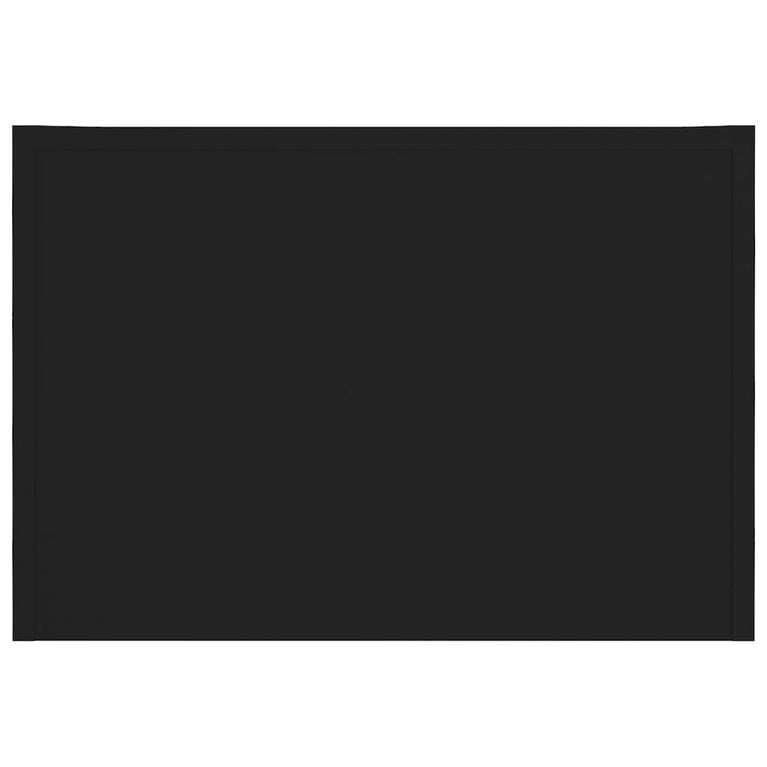 Salontafel 50x50x35 cm spaanplaat zwart