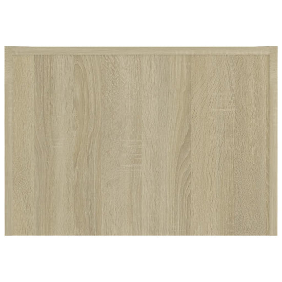 Salontafel 50x50x35 cm spaanplaat sonoma eikenkleurig MeubelReus