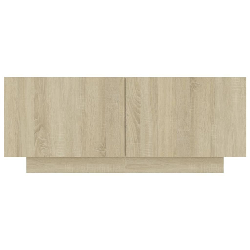 Nachtkastje 100x35x40 cm spaanplaat sonoma eikenkleurig MeubelReus
