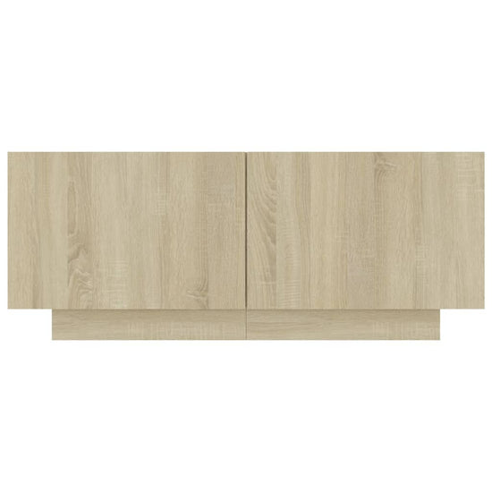 Nachtkastje 100x35x40 cm spaanplaat sonoma eikenkleurig MeubelReus
