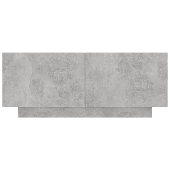 Nachtkastje 100x35x40 cm spaanplaat betongrijs MeubelReus