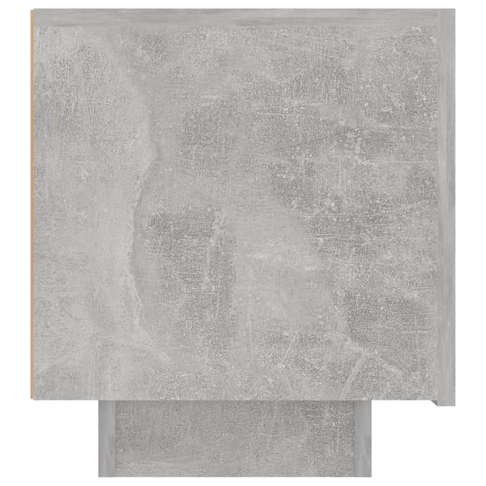 Nachtkastje 100x35x40 cm spaanplaat betongrijs MeubelReus