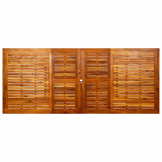 Tuintafel (160-240)x100x75 cm massief acaciahout MeubelReus