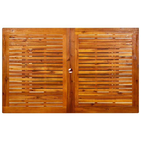 Tuintafel (160-240)x100x75 cm massief acaciahout MeubelReus