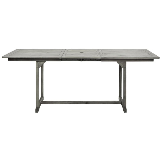 Tuintafel (150-200)x100x75 cm massief acaciahout MeubelReus