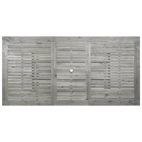 Tuintafel (150-200)x100x75 cm massief acaciahout MeubelReus