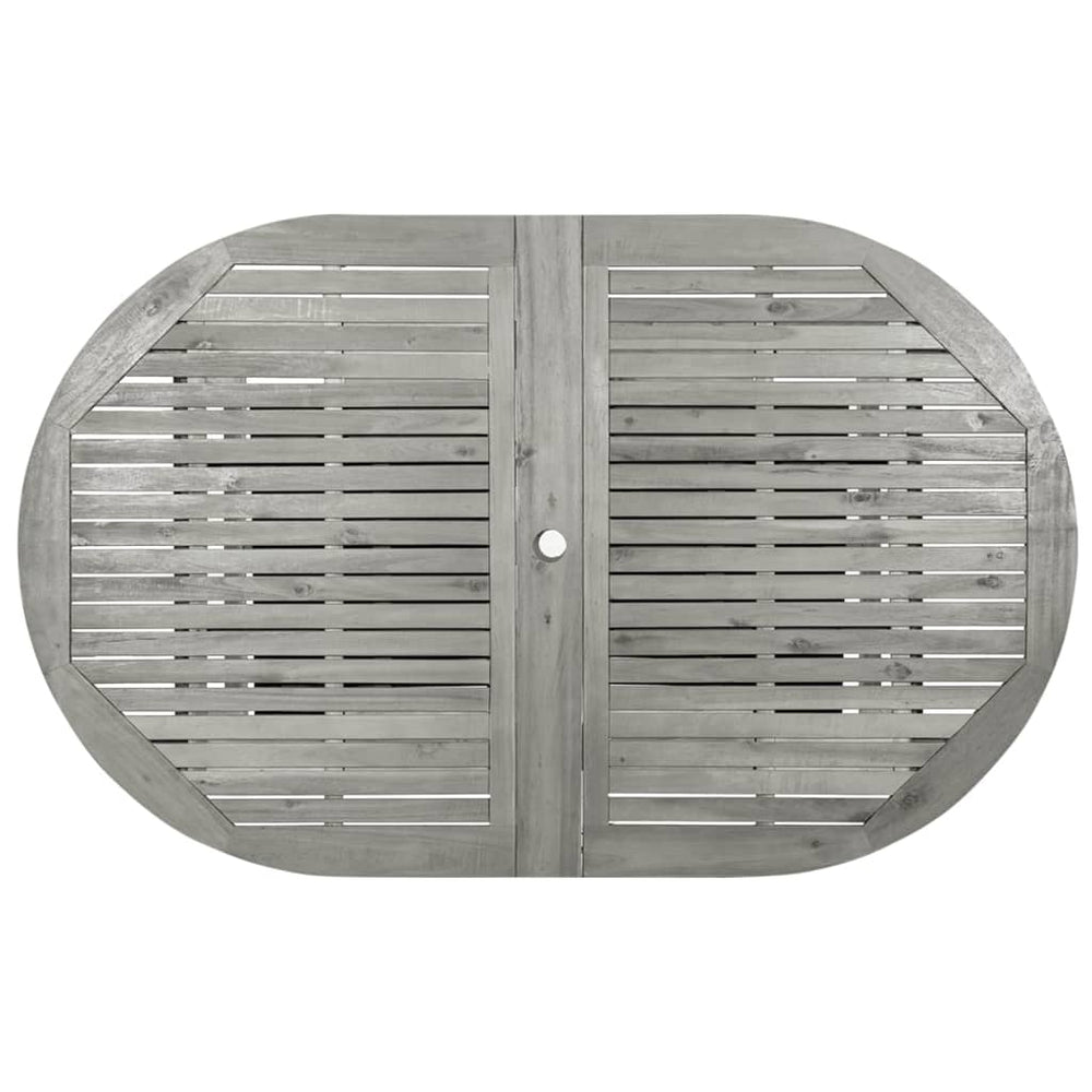 Tuintafel (160-240)x100x75 cm massief acaciahout MeubelReus