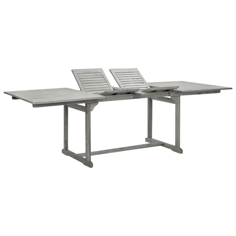 Tuintafel (160-240)x100x75 cm massief acaciahout MeubelReus