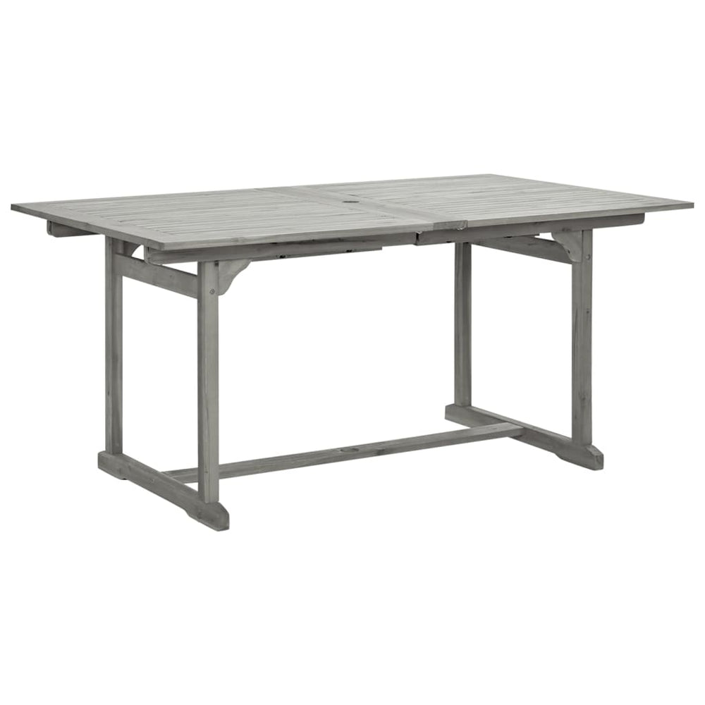 Tuintafel (160-240)x100x75 cm massief acaciahout MeubelReus