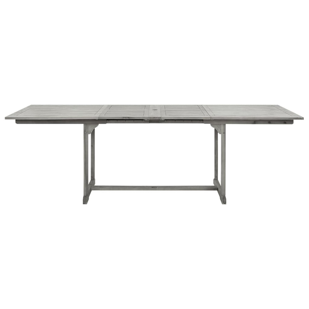 Tuintafel (160-240)x100x75 cm massief acaciahout MeubelReus