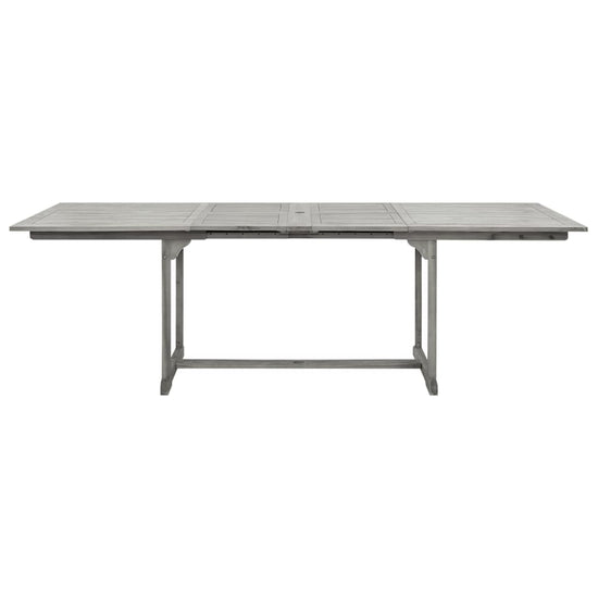 Tuintafel (160-240)x100x75 cm massief acaciahout MeubelReus