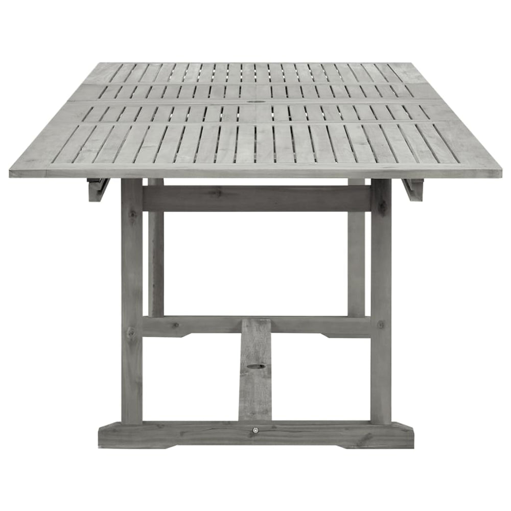 Tuintafel (160-240)x100x75 cm massief acaciahout MeubelReus
