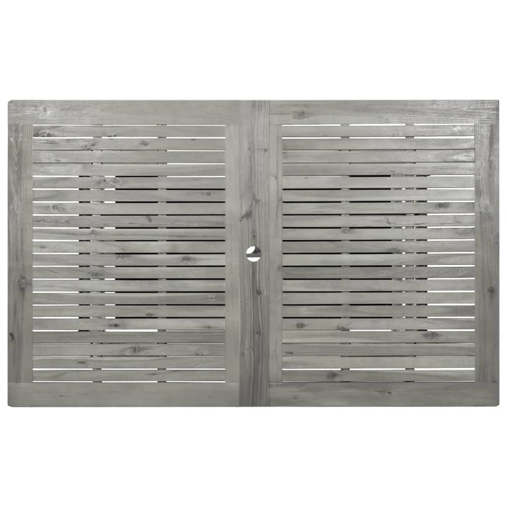Tuintafel (160-240)x100x75 cm massief acaciahout MeubelReus