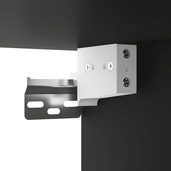 Spiegelkast met LED-verlichting 76x15x55 cm zwart MeubelReus