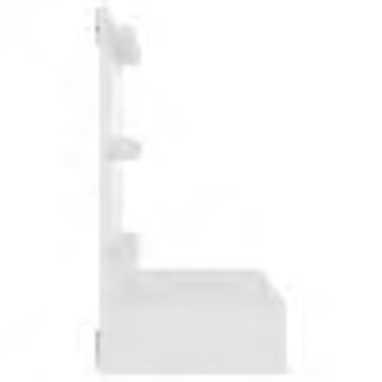 Spiegelkast met LED-verlichting 60x31,5x62 cm wit MeubelReus