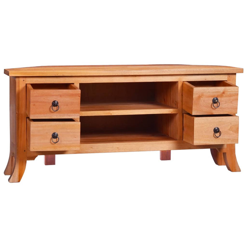 Tv-meubel 100x40x45 cm massief mahoniehout MeubelReus