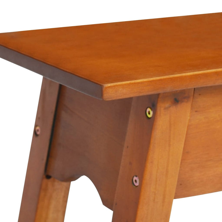 Wandtafel 110x30x75 cm massief mahoniehout MeubelReus