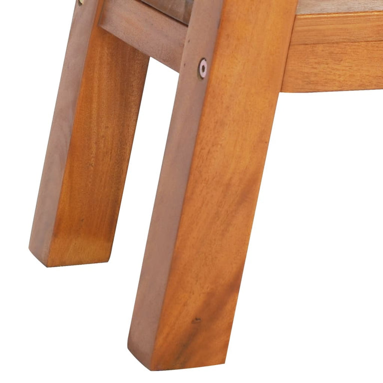 Wandtafel 110x30x75 cm massief mahoniehout MeubelReus