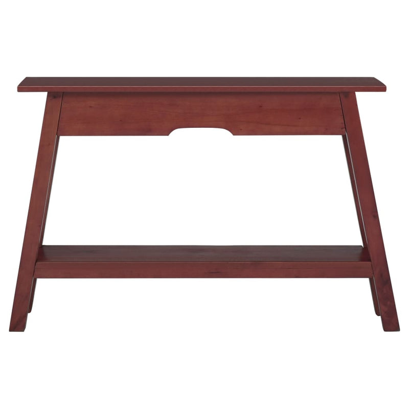 Wandtafel 110x30x75 cm massief mahoniehout bruin MeubelReus