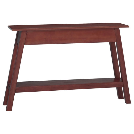 Wandtafel 110x30x75 cm massief mahoniehout bruin MeubelReus